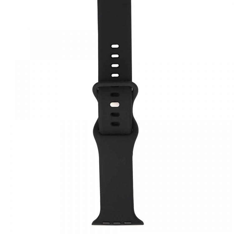 GEAR Watchband Silicone BLACK Apple Watch 38/40/41
