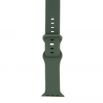GEAR Watchband Silicone OLIVE GREEN Apple Watch 38/40/41