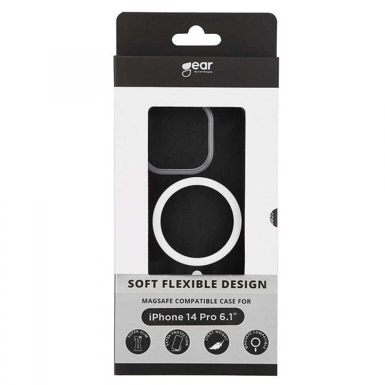 Gear Suojakuori TPE/PC MagSeries Läpinäkyvä - iPhone 14 Pro Gear Suojakuori TPE/PC MagSeries Läpinäkyvä - iPhone 14 Pro
