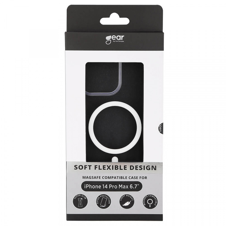 Gear Suojakuori TPE/PC MagSeries Läpinäkyvä - iPhone 14 Pro Max