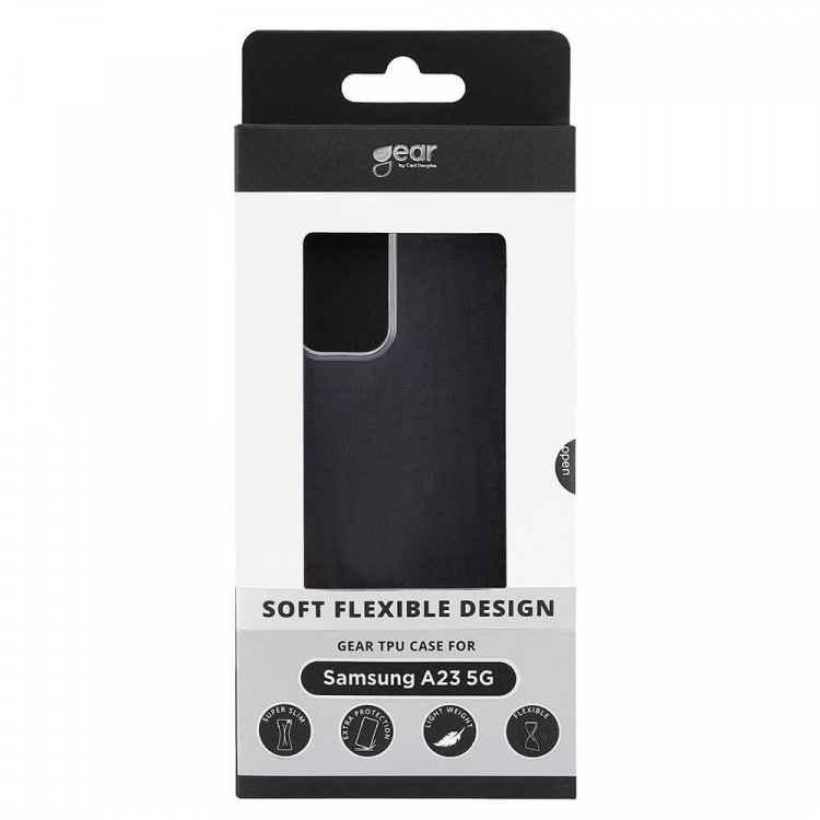 Gear Suojakuori TPU Läpinäkyvä - Samsung Galaxy A23 5G