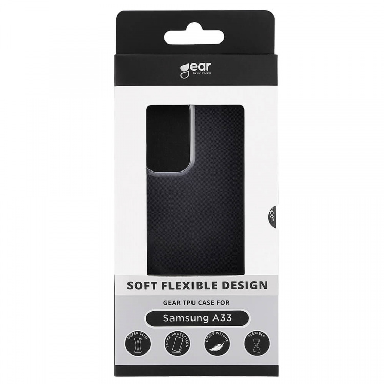 Gear Suojakuori TPU Läpinäkyvä - Samsung Galaxy A33 5G