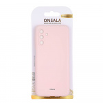 Onsala Suojakuori Silikooni Chalk Pink - Samsung Galaxy A13 5G / A04s