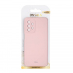 Onsala Mobilfodral Silikooni Chalk Pink - Samsung Galaxy A23 5G