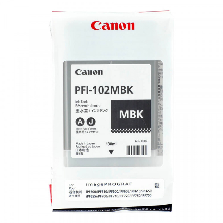 Canon Musteet 0894B001 PFI-102 Mattamusta
