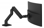 Ergotron HX Desk Monitor Arm, Matte black