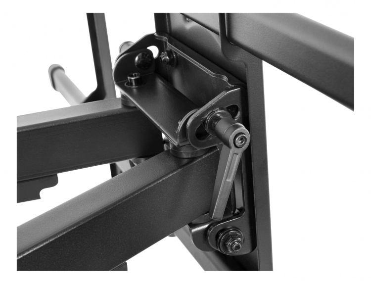 DELTACO OFFICE er.suur. näytön seinäteline, 3 niveltä, 65