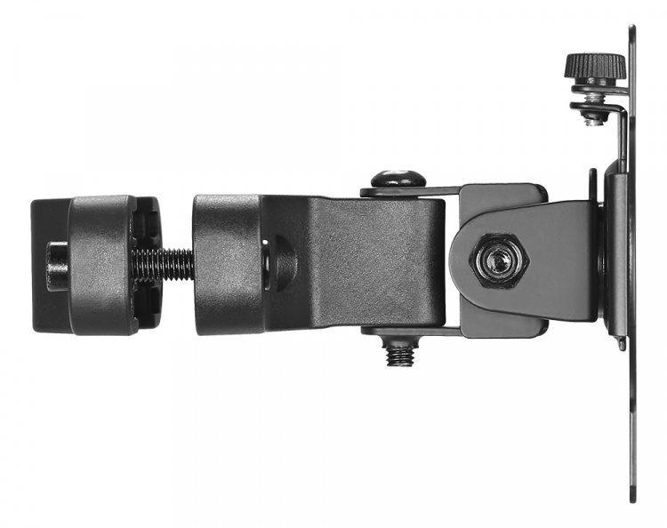 DELTACO Office Pivot pole mount monitor arm, black