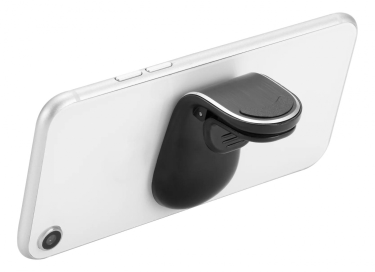 DELTACO magnetic car holder, angled air vent mount, for mobile, black DELTACO magnetic car holder, angled air vent mount, for mobile, black