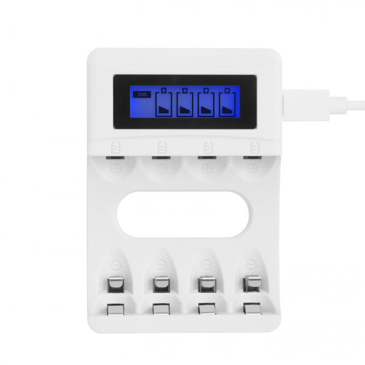 DELTACO Ultimate Ni-Mh USB charger for AA/AAA batteries DELTACO Ultimate Ni-Mh USB charger for AA/AAA batteries