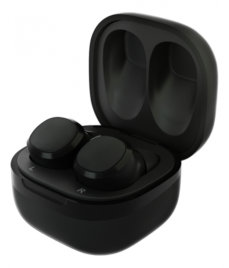 Essentials True Wireless Stereo in-ear, IPX6, dual earbuds, Musta