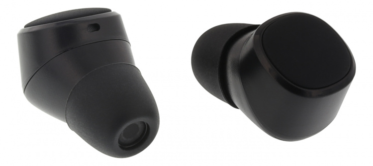 Essentials True Wireless Stereo in-ear, IPX6, dual earbuds, Musta