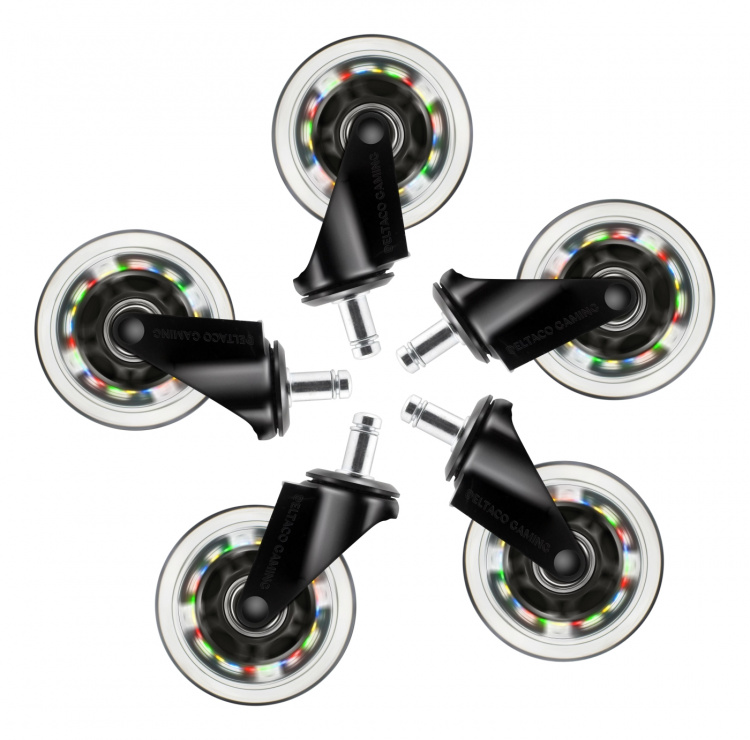 Deltaco Gaming RGB Caster Gaming Chair