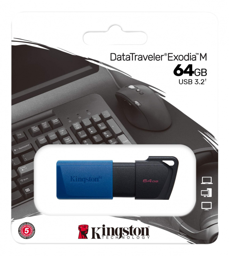 kingston DataTraveler Exodia M USB-muistitikku, 64GB kingston DataTraveler Exodia M USB-muistitikku, 64GB