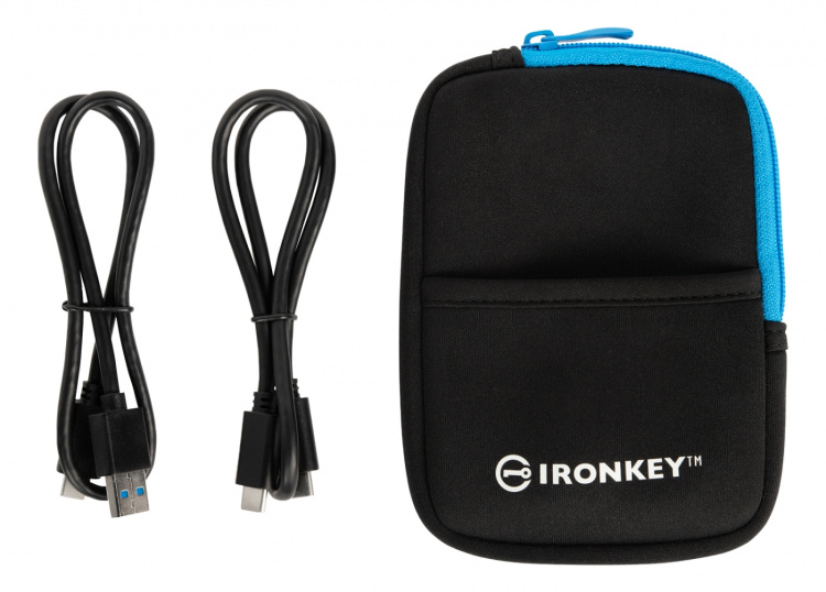 Kingston 1960GB IronKey Vault Privacy 80 XTSAES 256bit Encrypt Ext.SSD