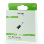 Hama Adapter Audio 3.5 to 6.3 Female to Male Mono