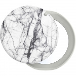 POPSOCKETS Mirror Dove White Marble Gloss Irrotettava Grip Telinetoiminnolla LUXE PopMirror