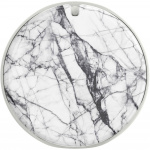 POPSOCKETS Mirror Dove White Marble Gloss Irrotettava Grip Telinetoiminnolla LUXE PopMirror