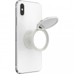 POPSOCKETS Mirror Dove White Marble Gloss Irrotettava Grip Telinetoiminnolla LUXE PopMirror