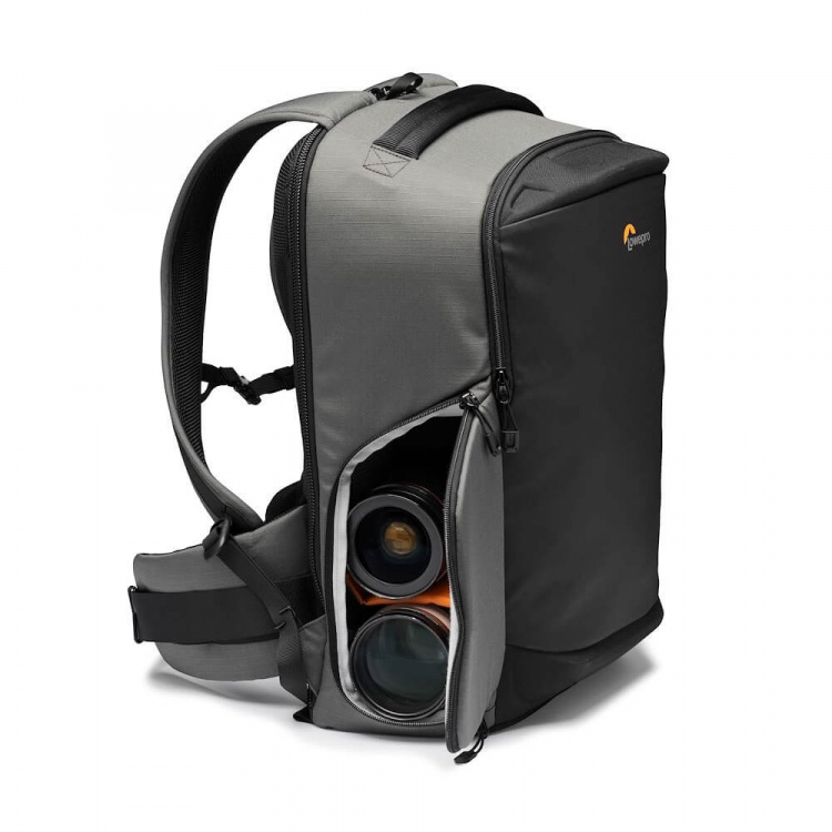 Lowepro Reppu Flipside BP 400 III Tummanharmaa