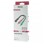 Hama Adapter Audio 3.5 Female to 2x 3.5 Male Hama Adapter Audio 3.5 Female to 2x 3.5 Male