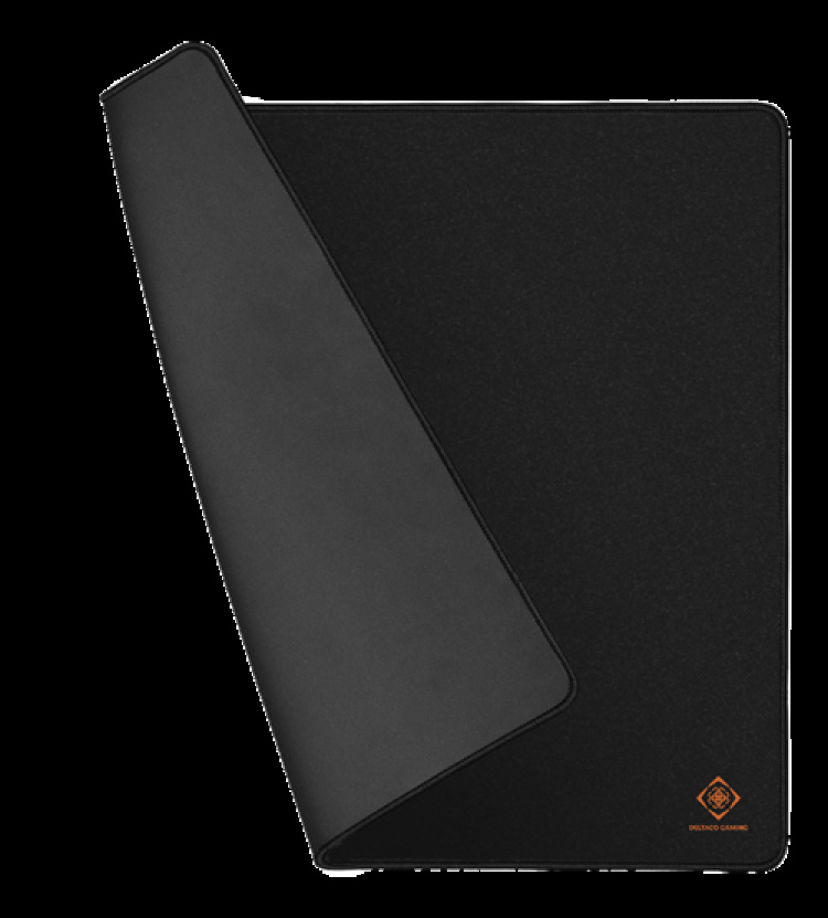 DELTACO GAMING DMP460 L Mousepad, 450x400x4mm, stitched edges, black DELTACO GAMING DMP460 L Mousepad, 450x400x4mm, stitched edges, black