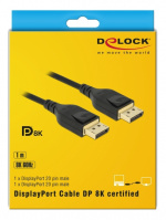 DisplayPort cable 8K 60 Hz 1m DP 8K certified