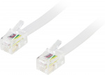 Modulaarikaapeli 4P4C(RJ9/RJ10/RJ22), 10m