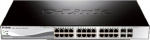 D-Link Web Smart Kytkin 24x10/100/1000 +4 SFP