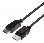 DELTACO DisplayPort cable, DP 1.4, 8K@60Hz, 3m, black DELTACO DisplayPort cable, DP 1.4, 8K@60Hz, 3m, black