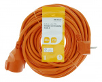 DELTACO yksiosainen jatkojohto, IP20 H05VV-F 3G1.5 20m, Oranssi DELTACO yksiosainen jatkojohto, IP20 H05VV-F 3G1.5 20m, Oranssi