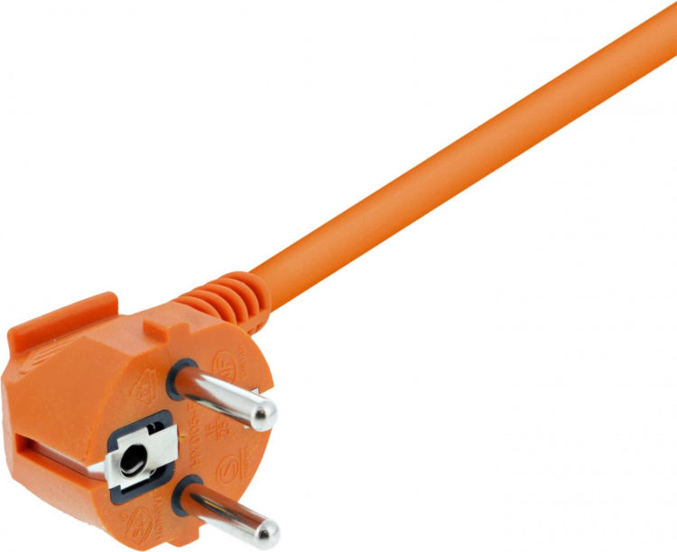 DELTACO yksiosainen jatkojohto, IP20 H05VV-F 3G1.5 20m, Oranssi DELTACO yksiosainen jatkojohto, IP20 H05VV-F 3G1.5 20m, Oranssi