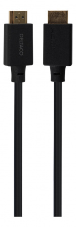 DELTACO ULTRA High Speed HDMI-cable, 48Gbps, 5m, black DELTACO ULTRA High Speed HDMI-cable, 48Gbps, 5m, black