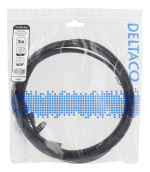 DELTACO S/FTP Cat6 laitekaapeli, 3m, 250MHz, UV-suojaus, musta DELTACO S/FTP Cat6 laitekaapeli, 3m, 250MHz, UV-suojaus, musta