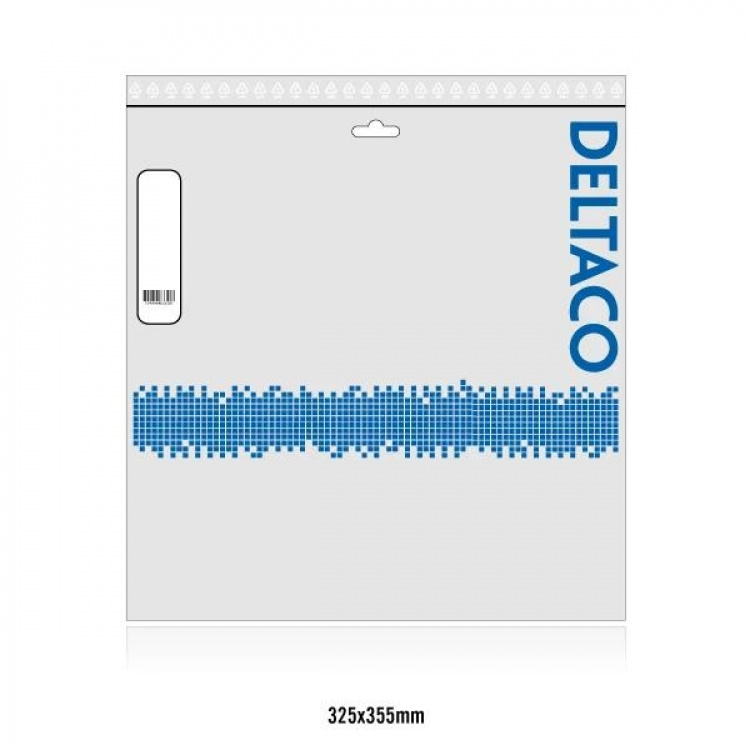 DELTACO U/UTP Cat6a patchkabel, LSZH, 20m, Grey