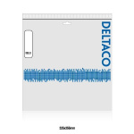 DELTACO U/UTP Cat6a laitekaapeli, 20m, 500MHz, Delta-sertifioitu, valk