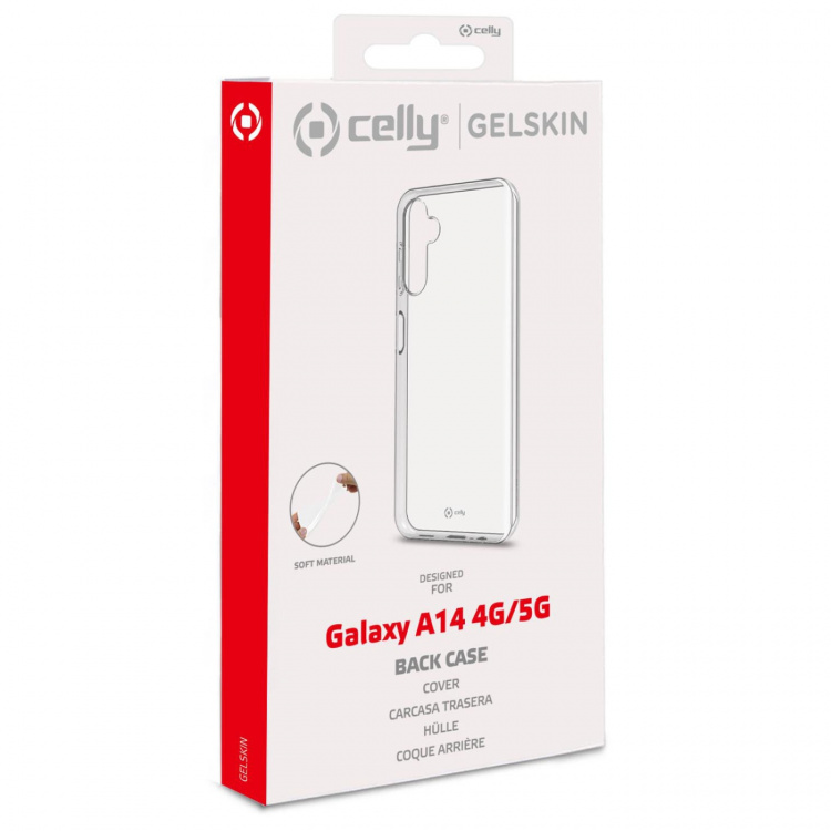 Celly Gelskin TPU Cover Galaxy A14 5 Celly Gelskin TPU Cover Galaxy A14 5