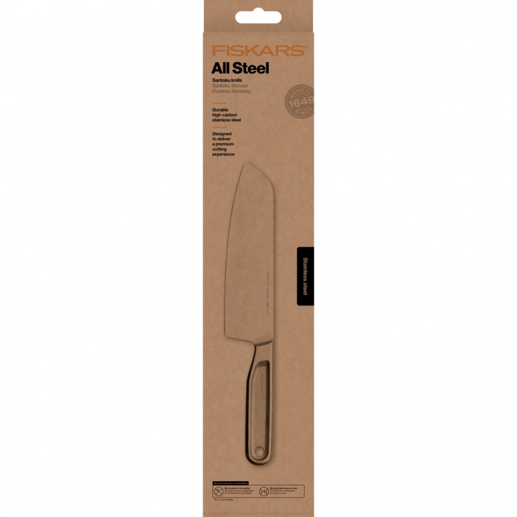 Fiskars All Steel santokukniv 17 cm Fiskars All Steel santokukniv 17 cm