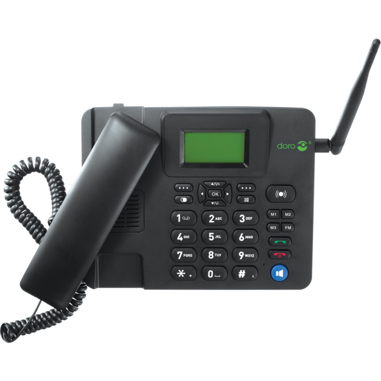Doro 4100H 4G Desk Phone, Black Doro 4100H 4G Desk Phone, Black