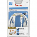 Hama Antennijohto SAT 120dB F-Liitin-F-Liitin 1.5m Valk Hama Antennijohto SAT 120dB F-Liitin-F-Liitin 1.5m Valk
