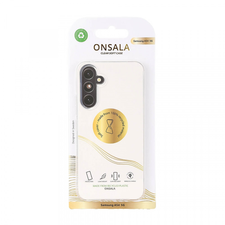 Onsala Back Recycled Clear Case TPU Samsung Galaxy A54 5G
