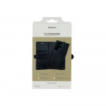 Buffalo 2in1 Wallet Leather 3 card Samsung S23 5G Ultra Black