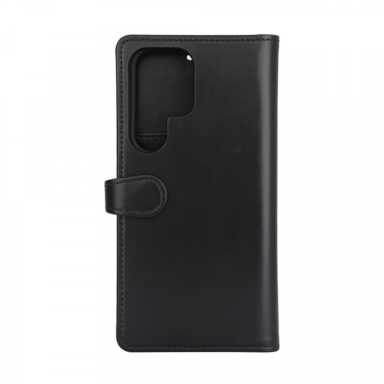 Buffalo 2in1 Wallet Leather 3 card Samsung S23 5G Ultra Black