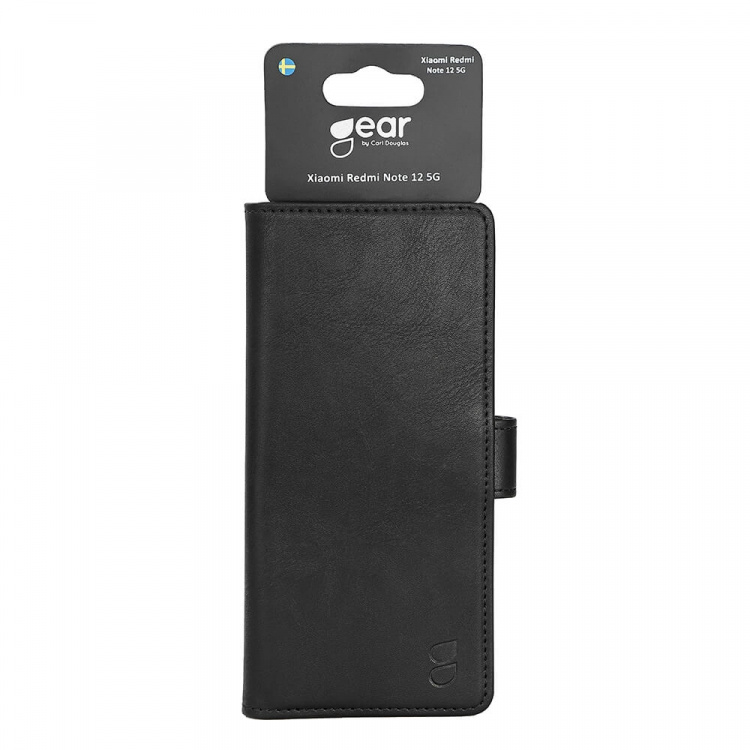 Gear Classic Wallet 3 card Xiaomi Redmi Note 12 5G Black