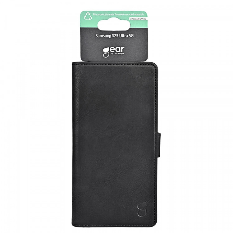 Gear Classic Wallet 3 card Samsung S23 Ultra 5G Black