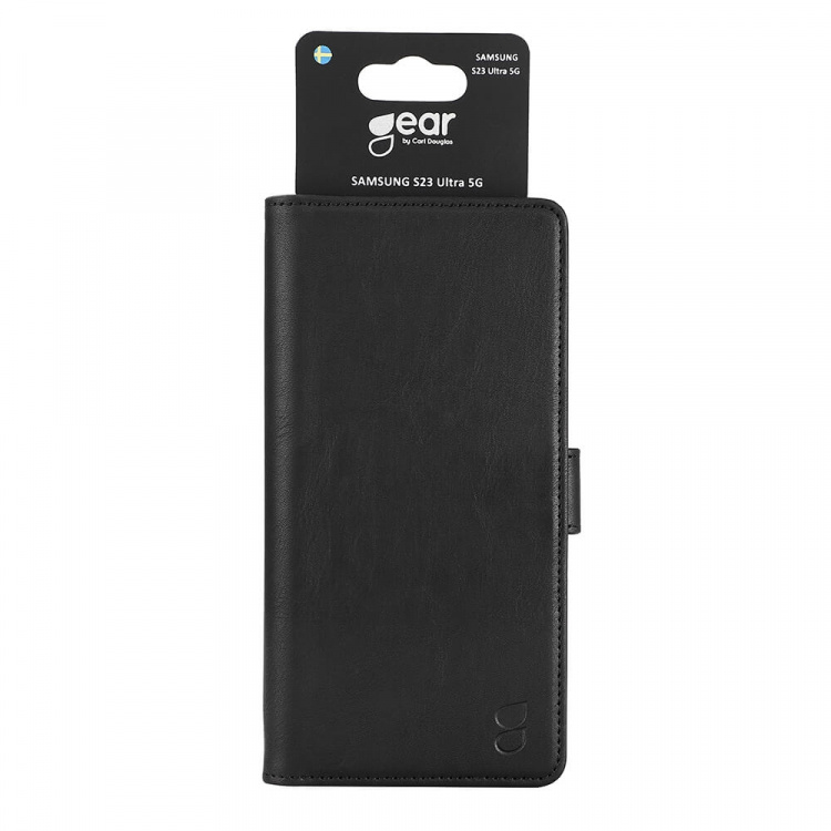 Gear Classic Wallet 3 card Samsung S23 Ultra 5G Black