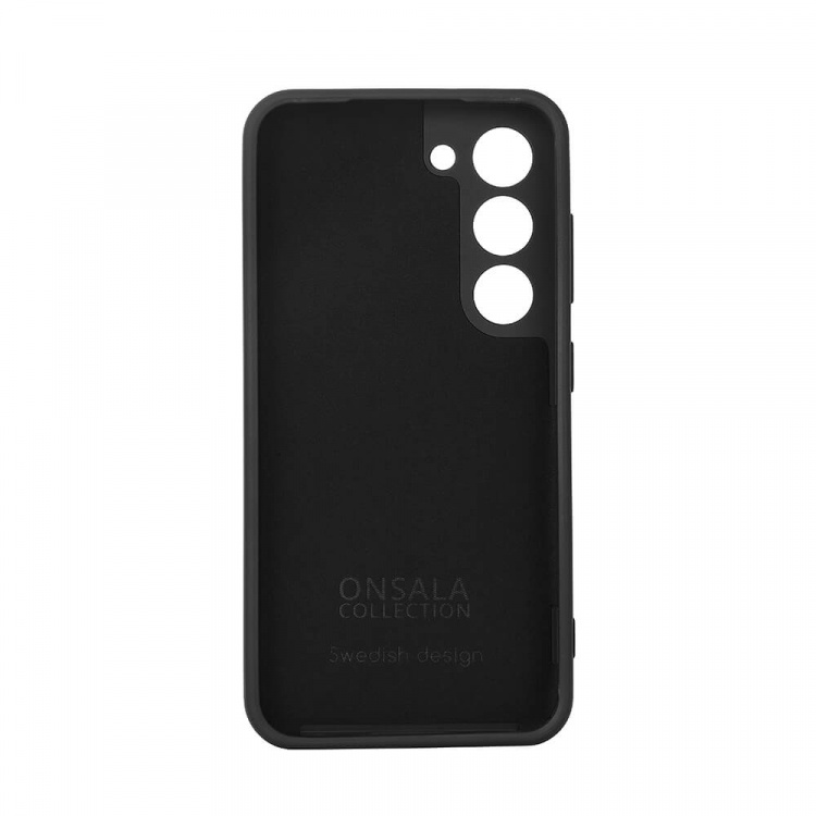 ONSALA Backcover Silicone Samsung S23 5G Black