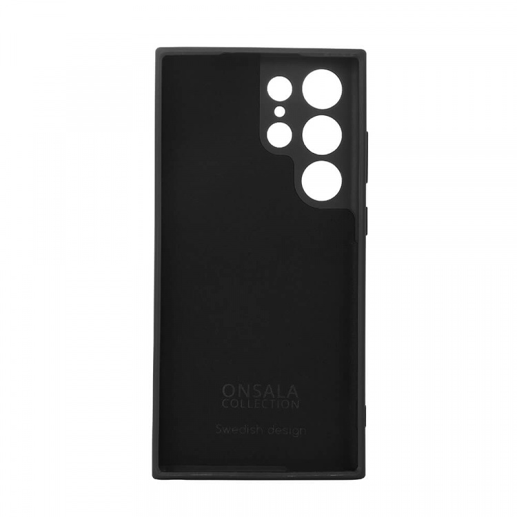 Onsala Backcover Silicone Samsung S23 Ultra 5G Black