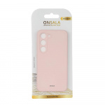 ONSALA Backcover Silicone Samsung S23 5G Chalk Pink ONSALA Backcover Silicone Samsung S23 5G Chalk Pink