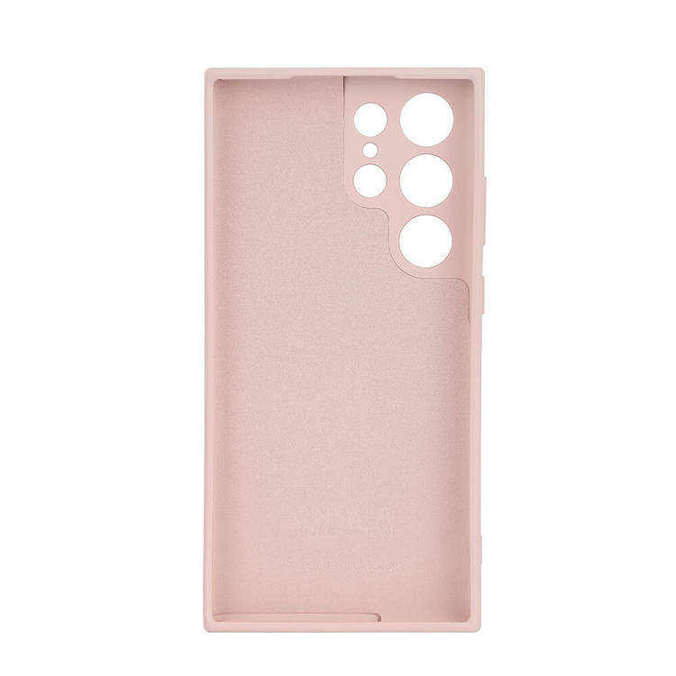 Onsala Backcover Silicone Samsung S23 Ultra 5G Chalk Pink